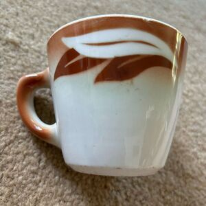 Jackson China Falls Creek PA Airbrush Brown Coffee Cup